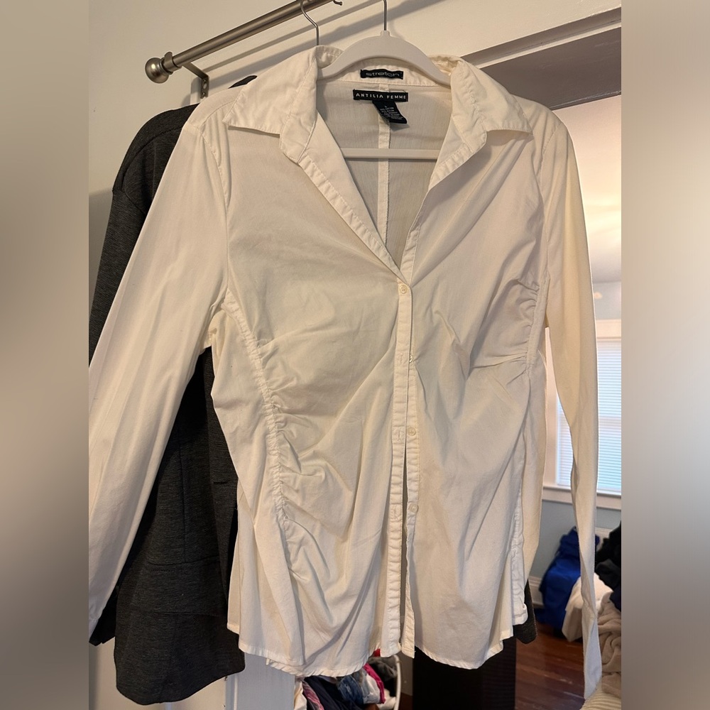 White Button Shirt